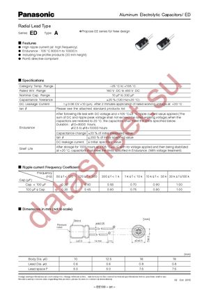 EEU-ED2C820 datasheet  